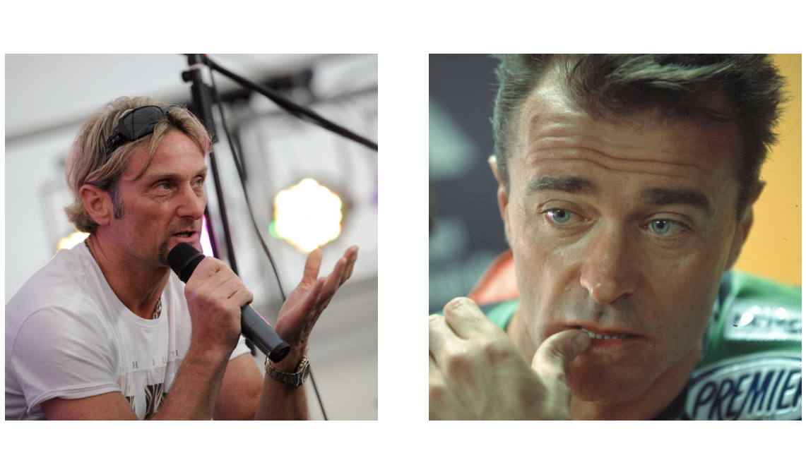 Carl 'Foggy' Fogarty and Pierfrancesco ‘Frankie’ Chili